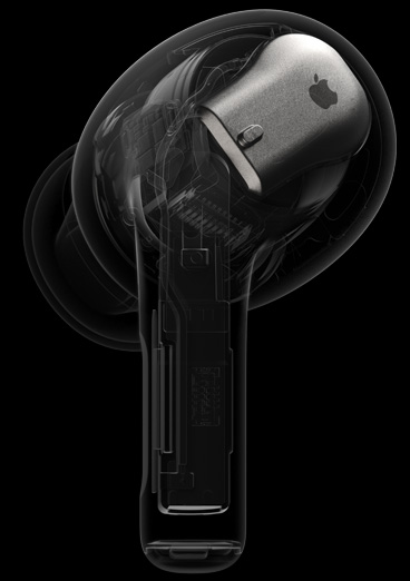 X-Ray Airpods back